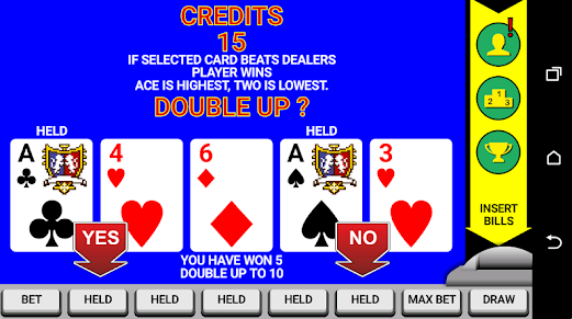 Video Poker Classic Double Up Apk Free Download  6.24 screenshot 3