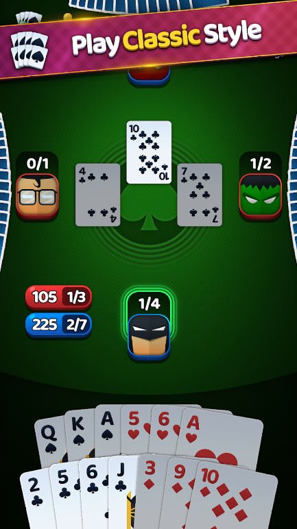 Spades Classic US Edition Apk Free Download  1066 screenshot 2