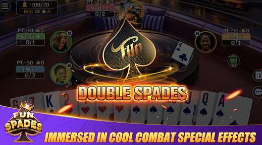 Fun Spades Online Card Game Apk Download for Android  1.1.124.124 screenshot 2