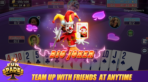 Fun Spades Online Card Game Apk Download for Android  1.1.124.124 screenshot 4