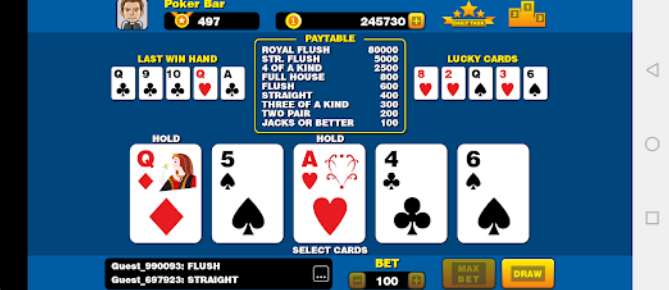 Lucky Cards Video Poker Apk Download Latest Version  1.06 screenshot 2