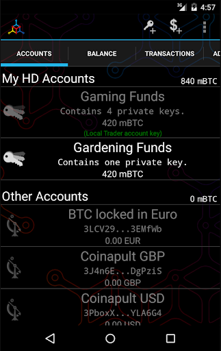 Mycelium Bitcoin Wallet Apk Latest Version  3.16.2.0 screenshot 4