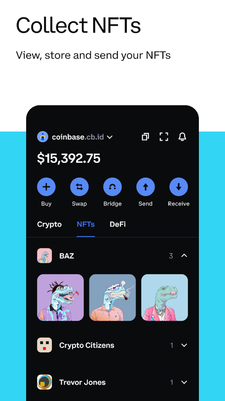 Coinbase Wallet official website Download Android  28.68.0 screenshot 1
