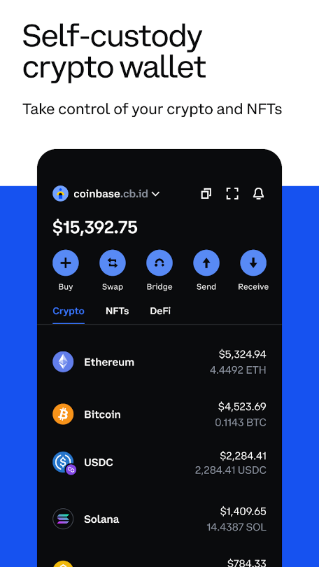 Coinbase Wallet official website Download Android  28.68.0 screenshot 3