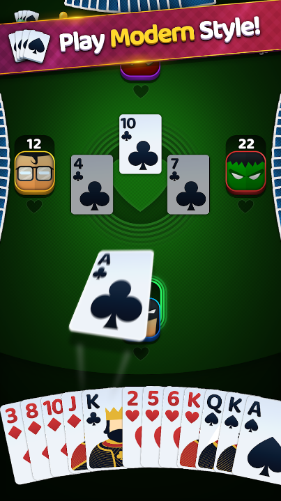 Hearts Classic Card Game Apk Download for Android  1010 screenshot 3