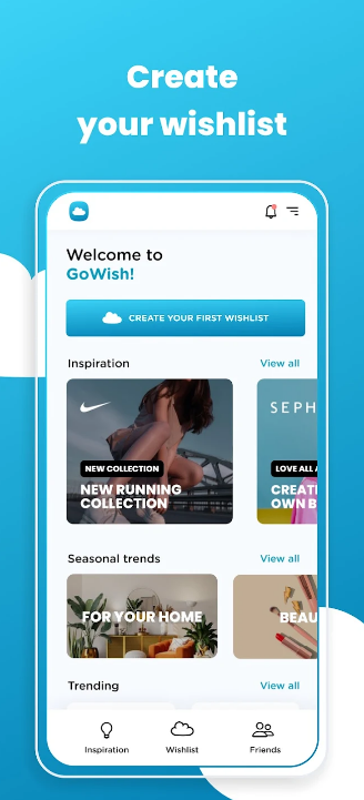GoWish App Download for Android  v6.4.0 screenshot 1