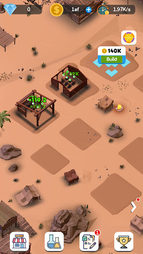 Idle Desert City mod apk download  1.0.7 screenshot 1