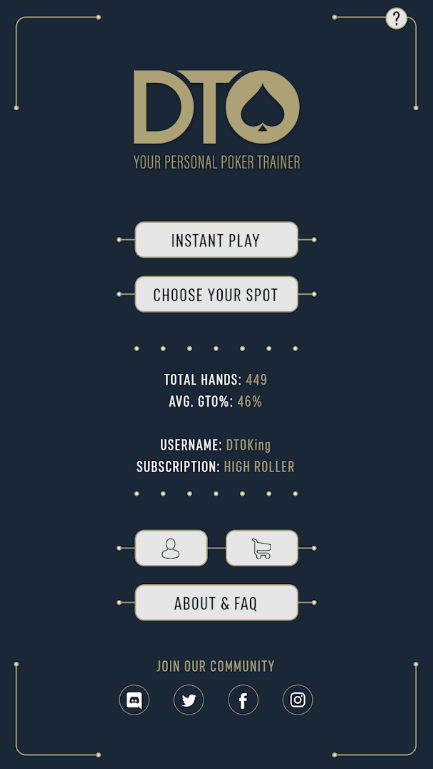 DTO Poker GTO Poker Trainer Apk Free Download  5.5.14 screenshot 2