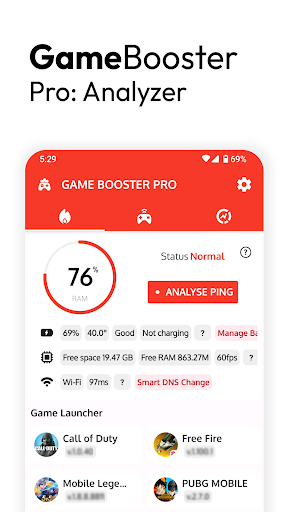 Game Booster Pro Turbo Mode mod apk download latest version  3.3rv screenshot 4