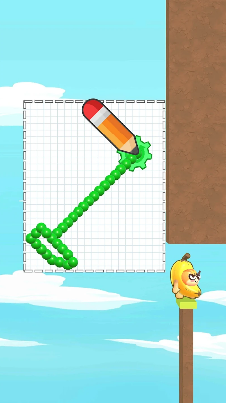 Draw To Crash Banana Cat Game Download for Android  1.2 screenshot 2