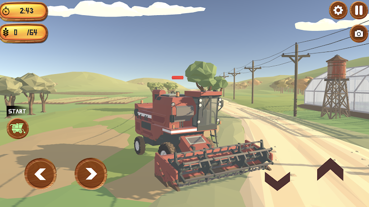 Realistic Harvester Simulator apk Download  1.0 screenshot 1