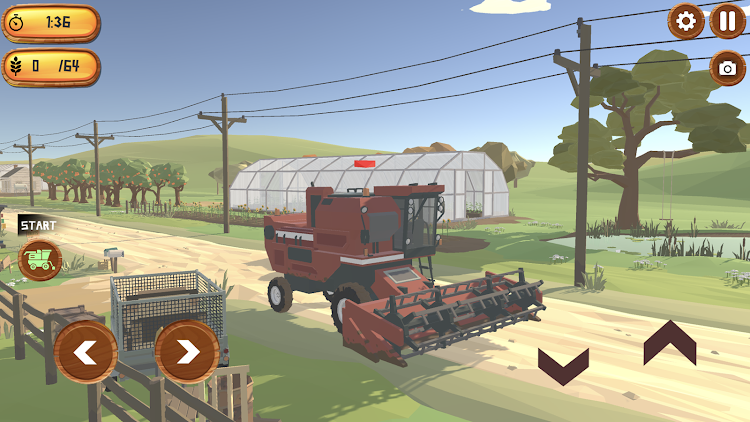 Realistic Harvester Simulator apk Download  1.0 screenshot 2