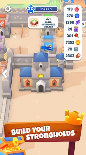 King or Fail Castle Takeover Mod Apk Unlimited Money Download  0.11.1 screenshot 3