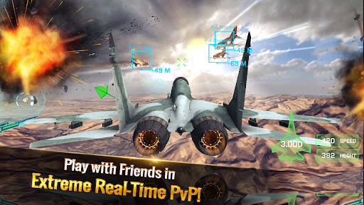download Ace Fighter Modern Air Combat mod apk (unlimited money)  2.710 screenshot 1