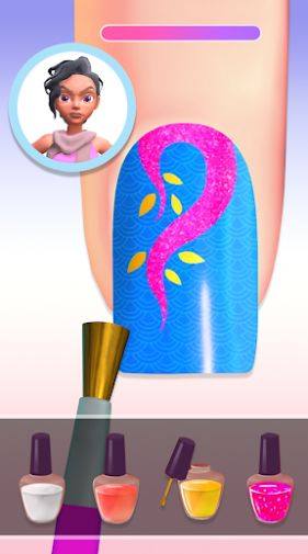 Nail Salon 3D mod apk (unlimited money) no adsͼƬ2