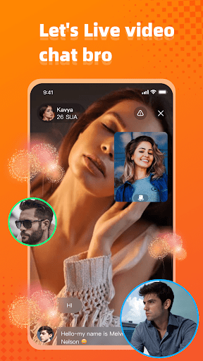 Gamma live video chat app download for android  1.0.7 screenshot 2