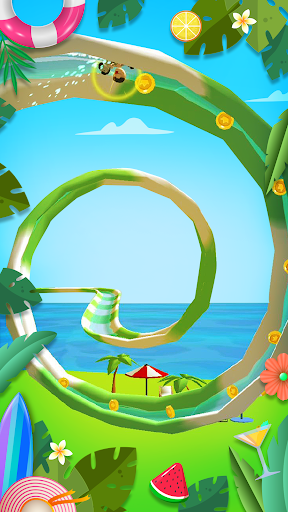 Waterpark Slide Race mod apk unlimited money downloadͼƬ2