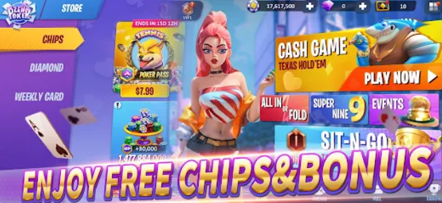 Zen Poker Texas Holdem Poker Apk Download for Android  2.01.010 screenshot 1