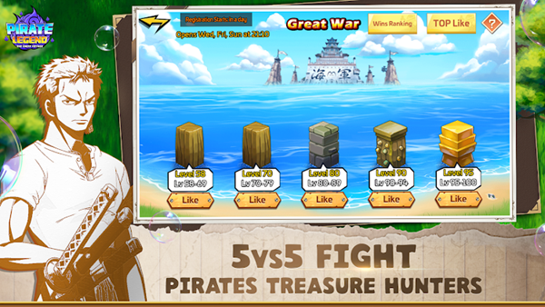 Pirate Legends Great Voyage apk Download for Android  1.0.0 screenshot 1