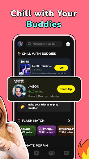 CastChat Match & Voice Chat app download for androidͼƬ1