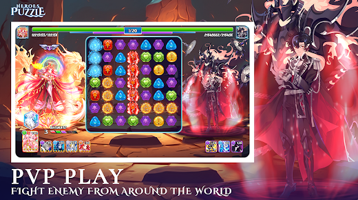 Heroes & Puzzles Match 3 RPG Apk Download for Android  v1.4 screenshot 2