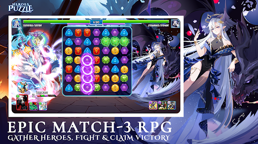 Heroes & Puzzles Match 3 RPG Apk Download for Android  v1.4 screenshot 3