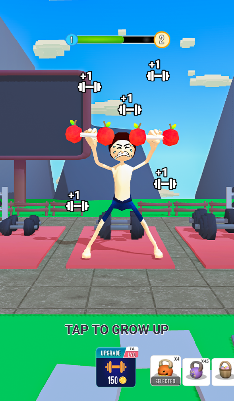Gym Workout Clicker Muscle Up Mod Apk Latest Version  1.2.2 screenshot 3