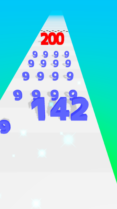 Number Master Run and merge Mod Apk Unlimited Money Download  2.2.2 screenshot 4