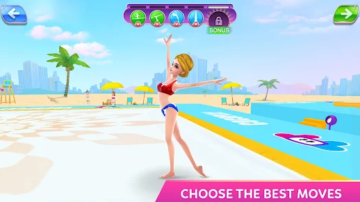 Gymnastics Superstar Star Girl Mod Apk Free Download  v1.6.7 screenshot 1