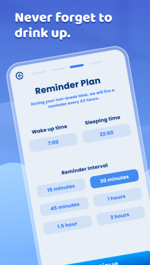 Water Reminder Drink Tracker App Download for AndroidͼƬ1