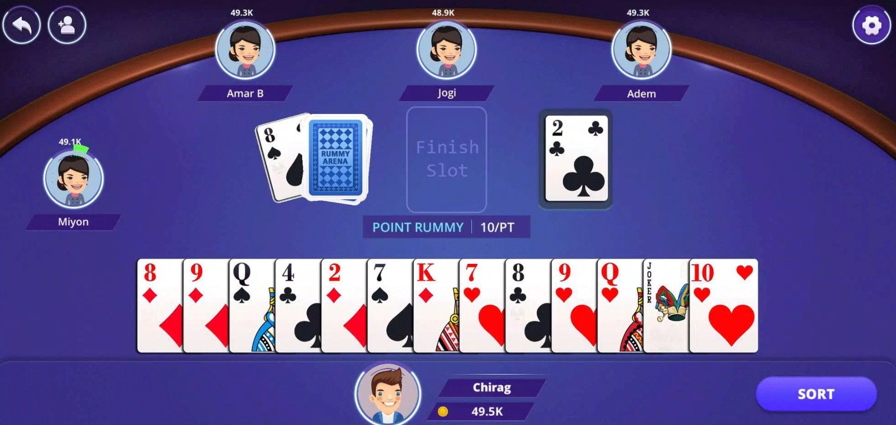 Rummy Arena Multiplayer apk download for android  1.1 screenshot 4