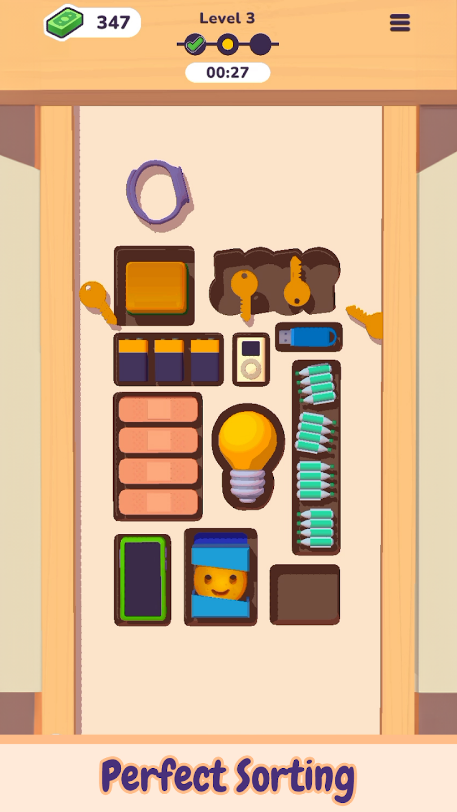 Drawer Sort Mod Apk Download  v1.0.3 screenshot 3