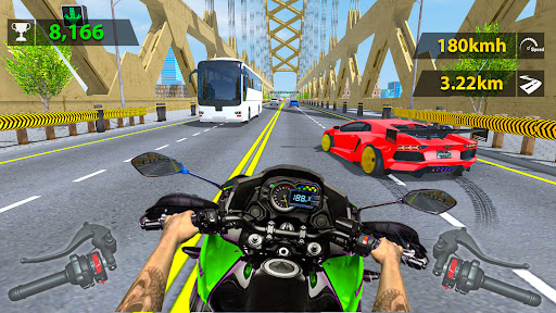 Moto Bike Rider Highway Racing apk download  1.5 screenshot 4