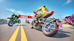 Moto Bike Rider Traffic Racing mod apk DownloadͼƬ1