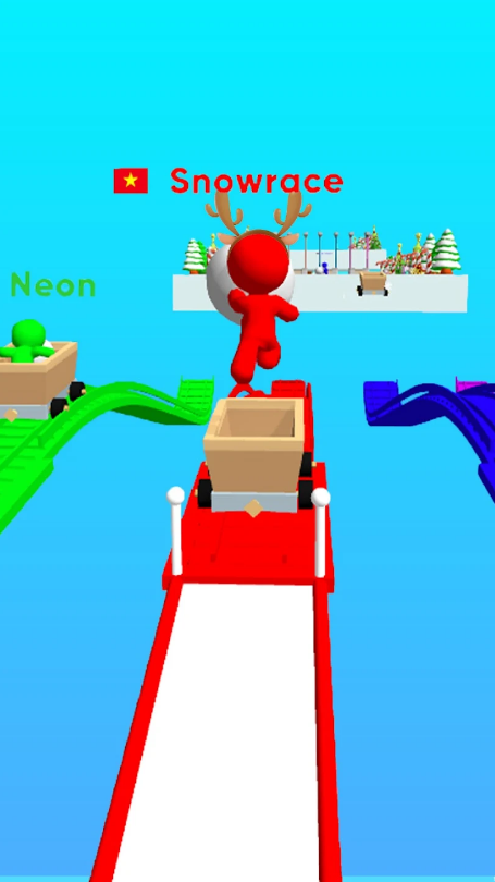 Snow Race 3D Mod Apk Latest Version  0.2.1 screenshot 3