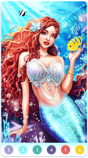 Princess Color by Numbers apk downloadͼƬ1