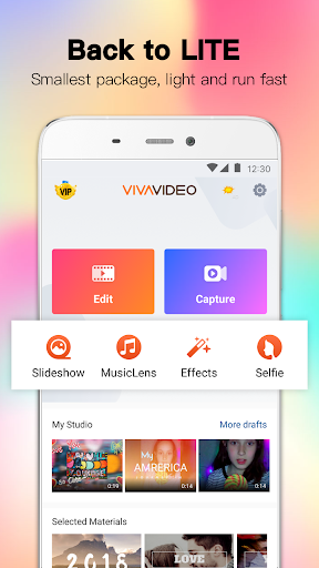 VivaVideo Lite mod apk no watermark  9.6.1 screenshot 1