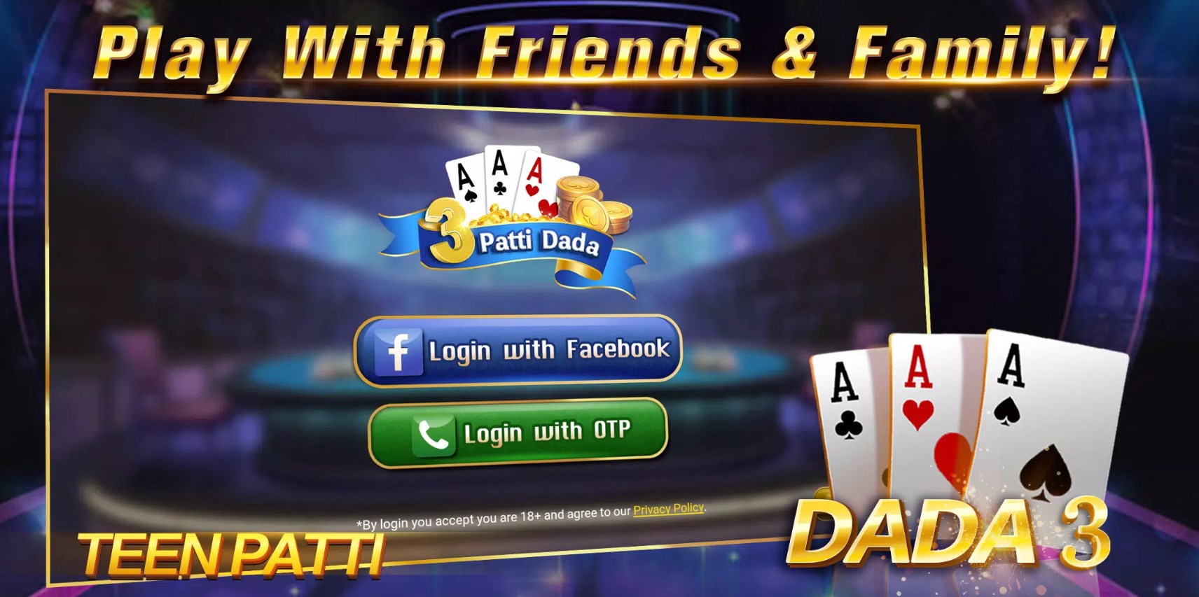 TeenPatti Dada apk download 2023  3.0 screenshot 3