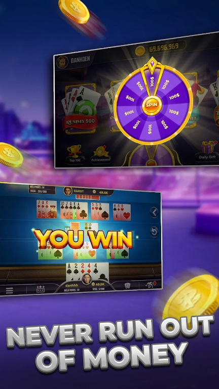 Rummy 500 Card Game Apk Free Download  1.05 screenshot 1