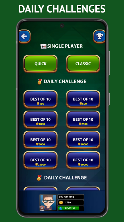 Rummy 500 Relaxing Card Game Apk Free Download  1.3.11.141 screenshot 3