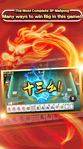 3P Mahjong Fury hack apk download  1.1.12 screenshot 1