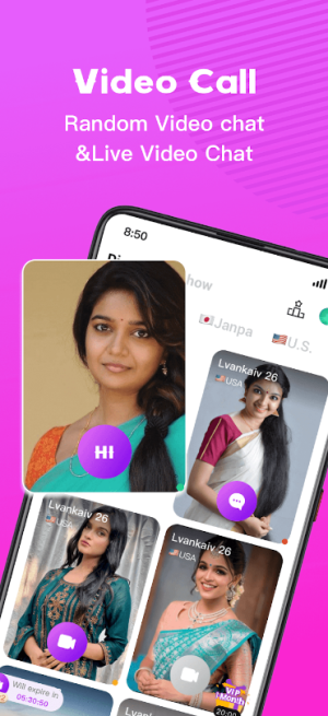 GreetHi Video Chat In India App Download for AndroidͼƬ1