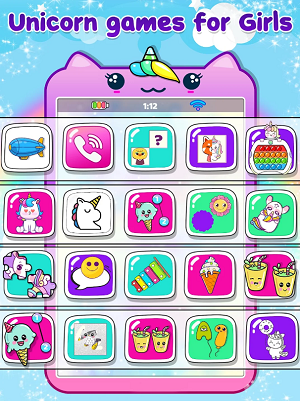 Kids Baby Unicorn Phone Game Apk Free Download  1.0 screenshot 4