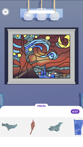Glass Art Puzzle Mosaic jigsaw mod apk download  1.1.7 screenshot 1