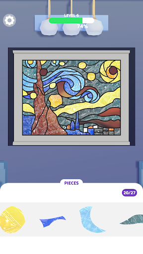 Glass Art Puzzle Mosaic jigsaw mod apk download  1.1.7 screenshot 2
