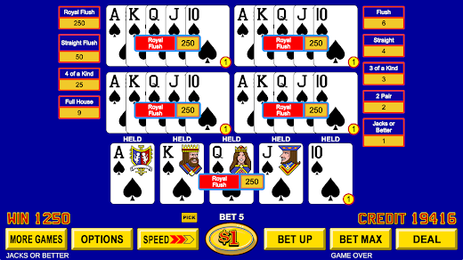 Video Poker Classic Games Apk Free Download  1.23.0 screenshot 1