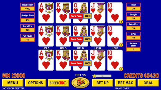 Video Poker Classic Games Apk Free Download  1.23.0 screenshot 2