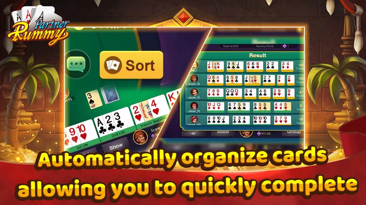 Rummy Partner mod apk download latest version  1.0.2 screenshot 4