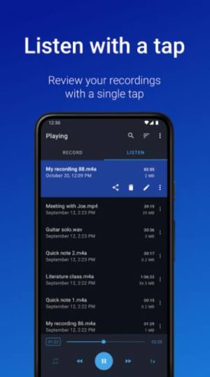 Easy Voice Recorder pro 2.8.6 mod apk happymod downloadͼƬ1