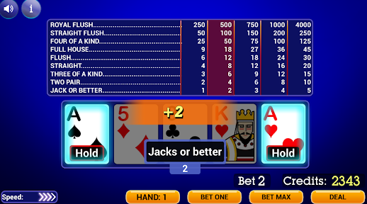 Video Poker Multi Hand Apk Free Download  1.1.3 screenshot 3